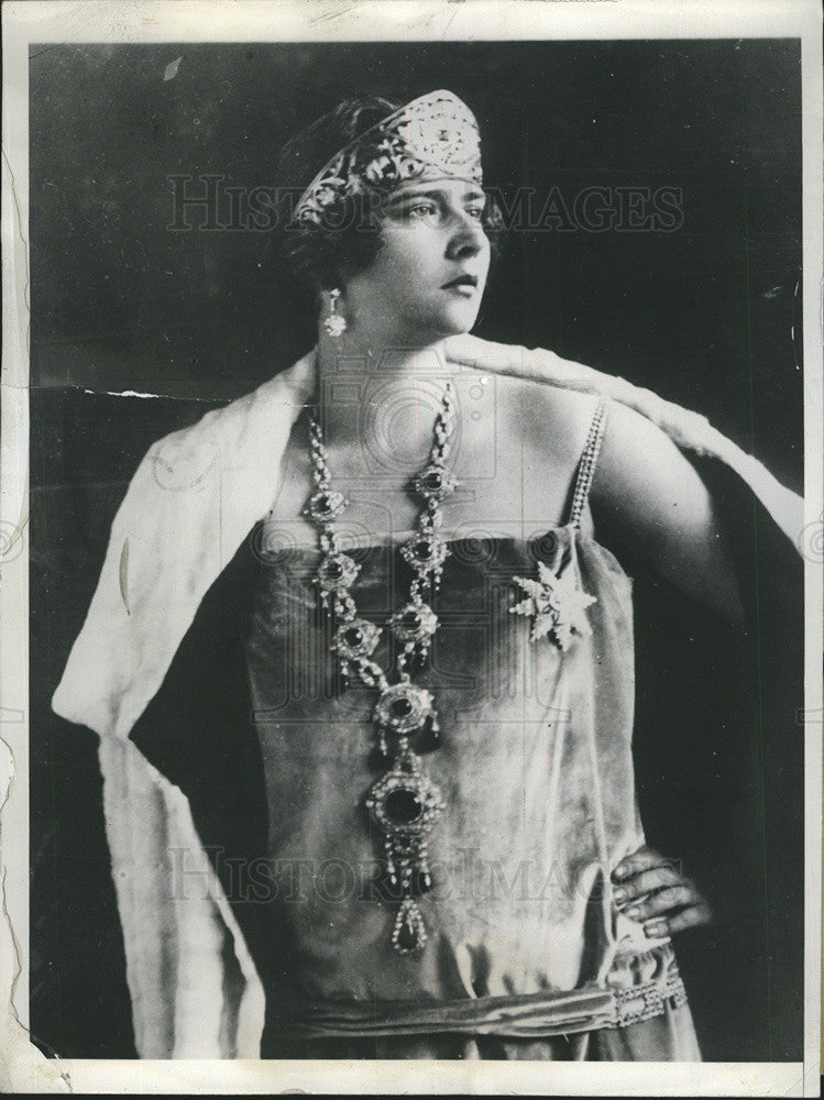 1931 Press Photo Queen Mariana of Yugoslavia - Historic Images