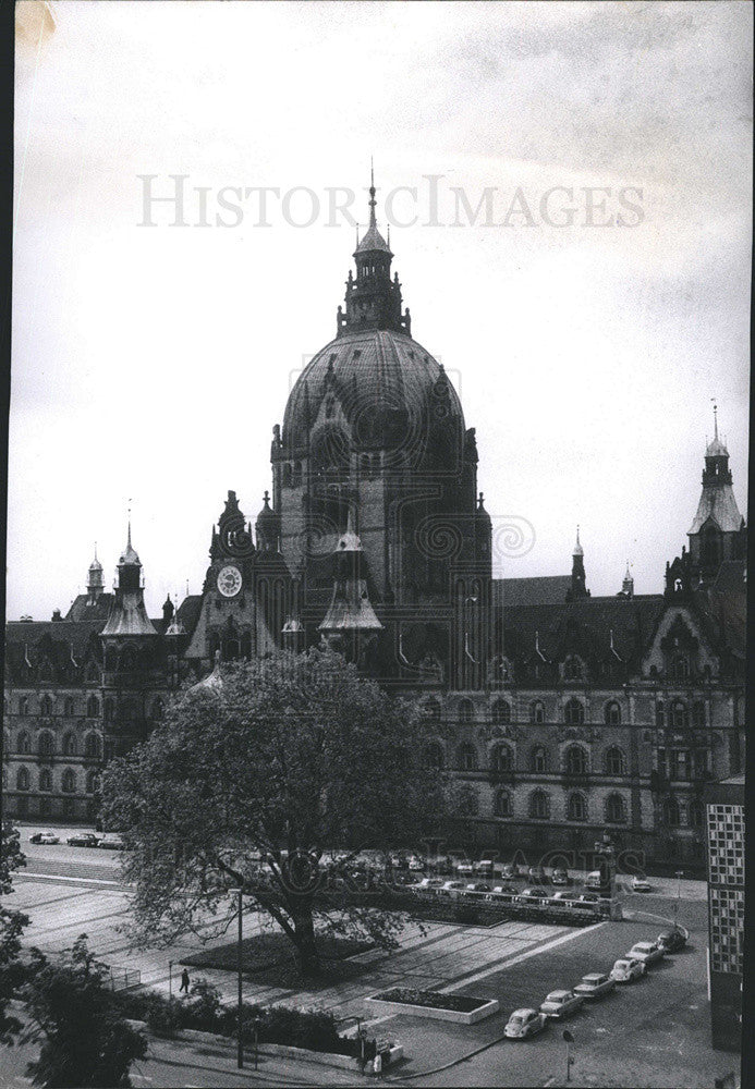 1969 Press Photo Hanover West Germany Hanover Town Hall - Historic Images