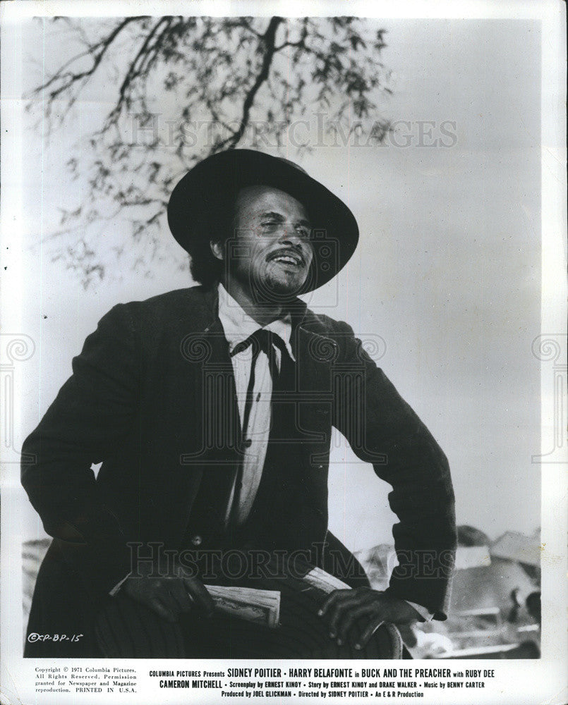 1972 Press Photo Harry Belafonte, actor and singer - Historic Images