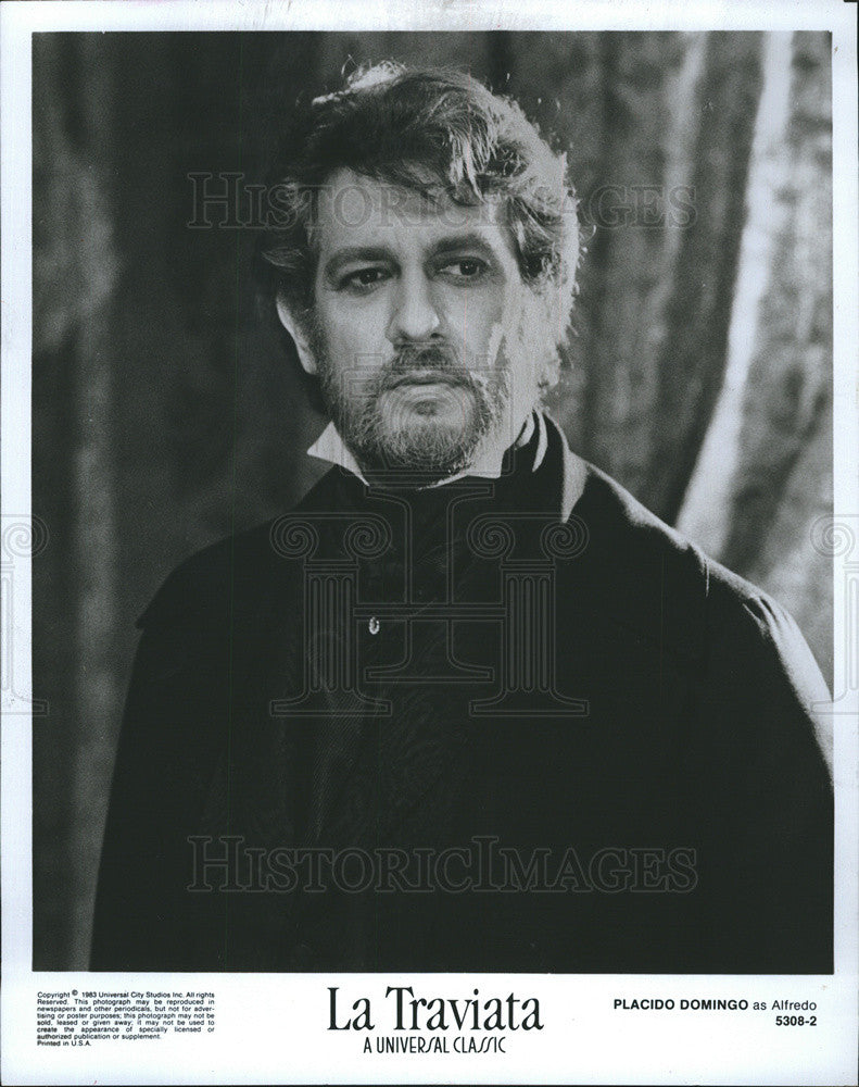 1963 Press Photo Placido Domingo in &quot;La Traviata&quot; - Historic Images