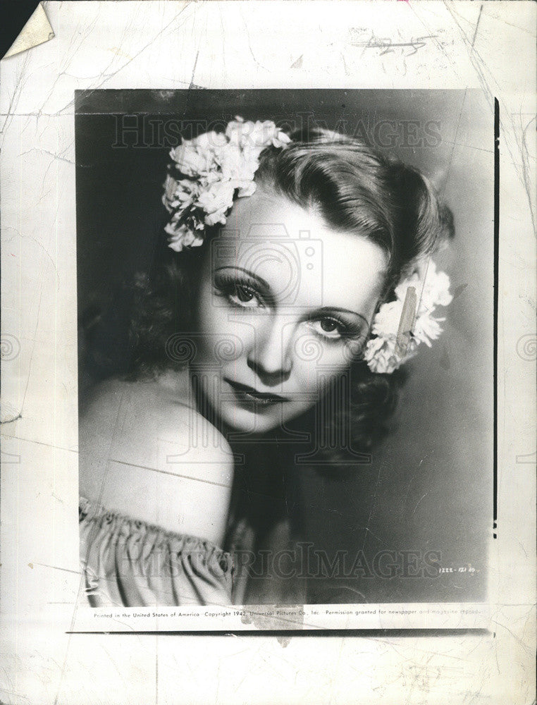 1944 Press Photo Virginia Bruce - Historic Images