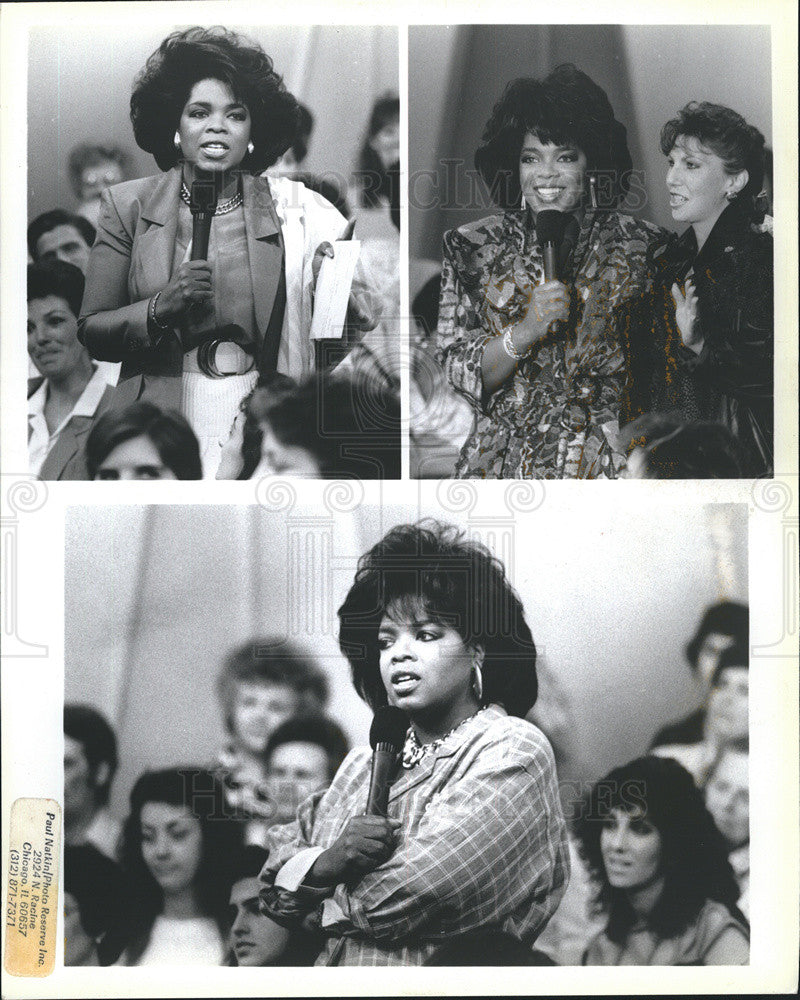 1988 Press Photo Oprah Winfrey in Chicago - Historic Images