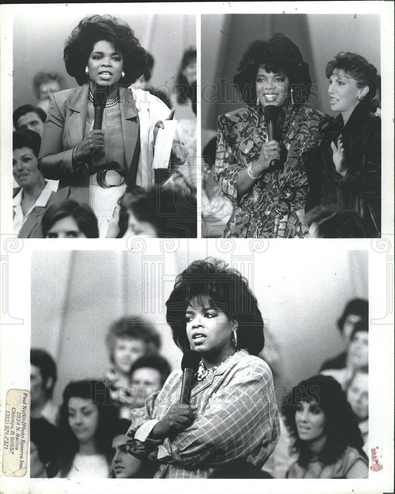 1988 Press Photo Oprah Winfrey, Talk Show Host - Historic Images