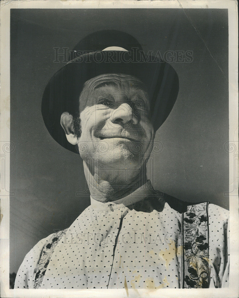 1957 Press Photo Joe E. Brown - Historic Images