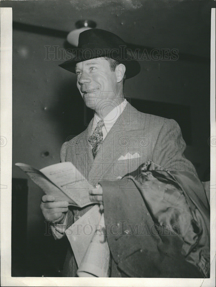 1940 Press Photo Joe E. Brown - Historic Images