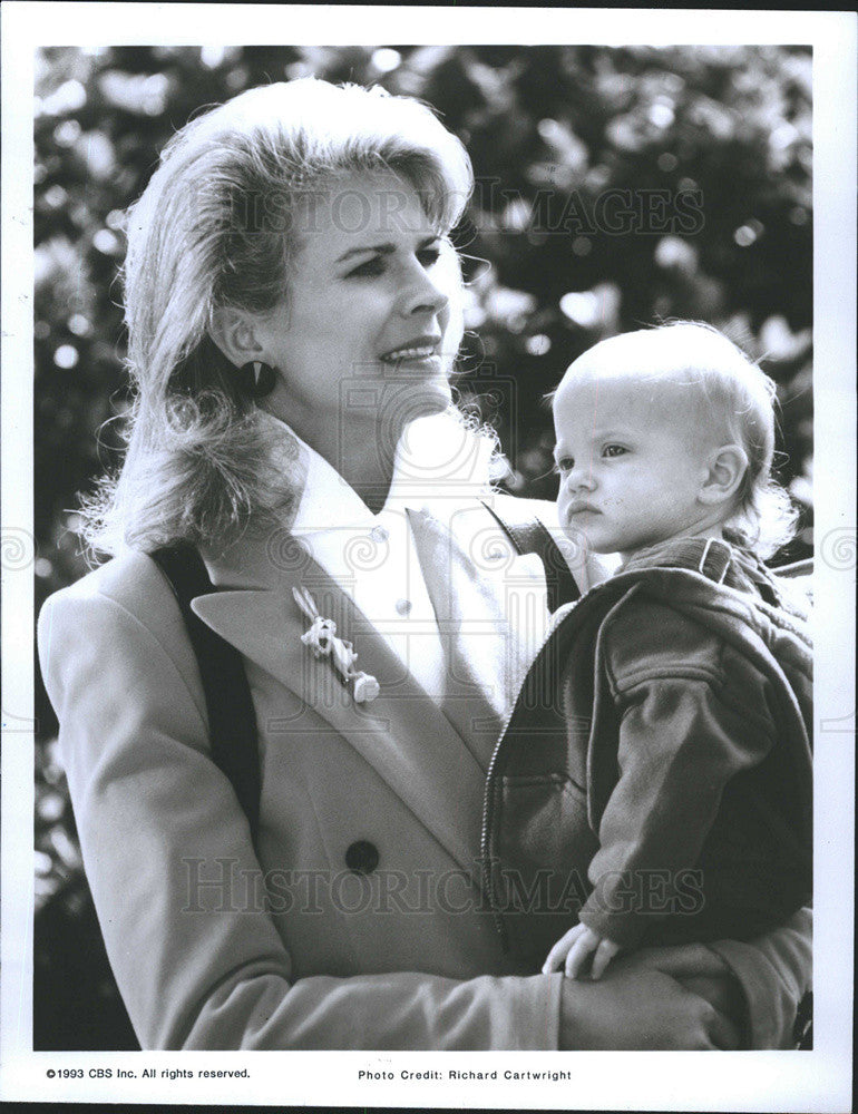 Press Photo Actress Candice Bergen as Murphy Brown. - Historic Images