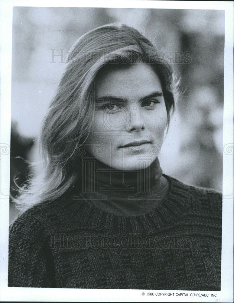 1987 Press Photo Mariel Hemingway in &quot;Amerika&quot; - Historic Images