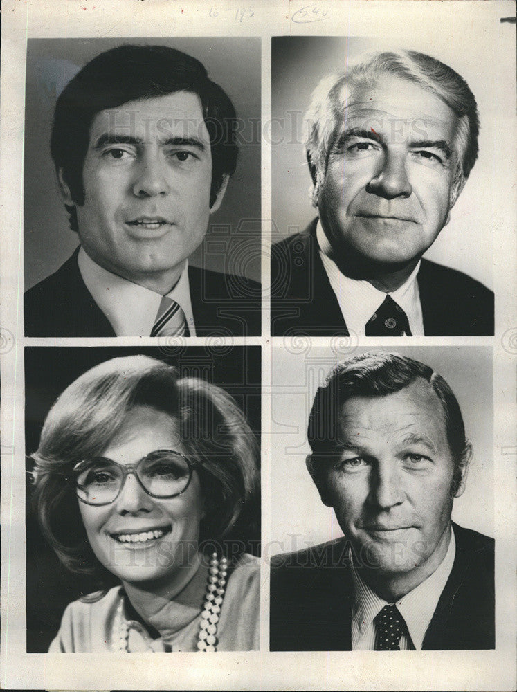 1979 Press Photo CBS Correspondent for Campaign &quot;78. - Historic Images