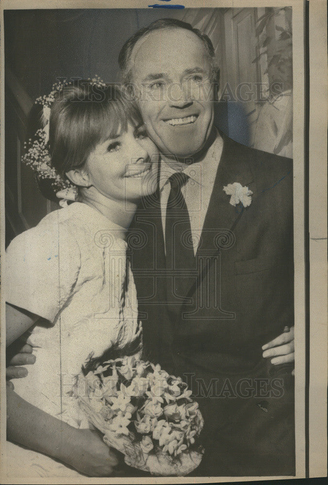 1965 Press Photo Henry Fonda Shirlee Adams - Historic Images