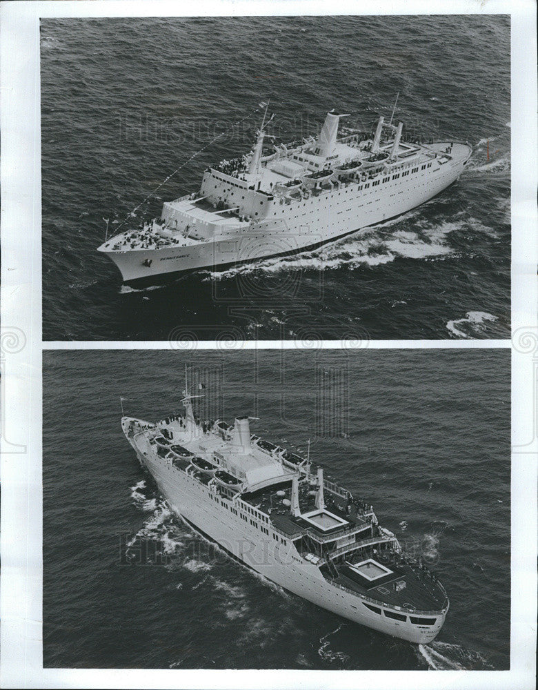 1967 Press Photo Renaissance (Ship) - Historic Images