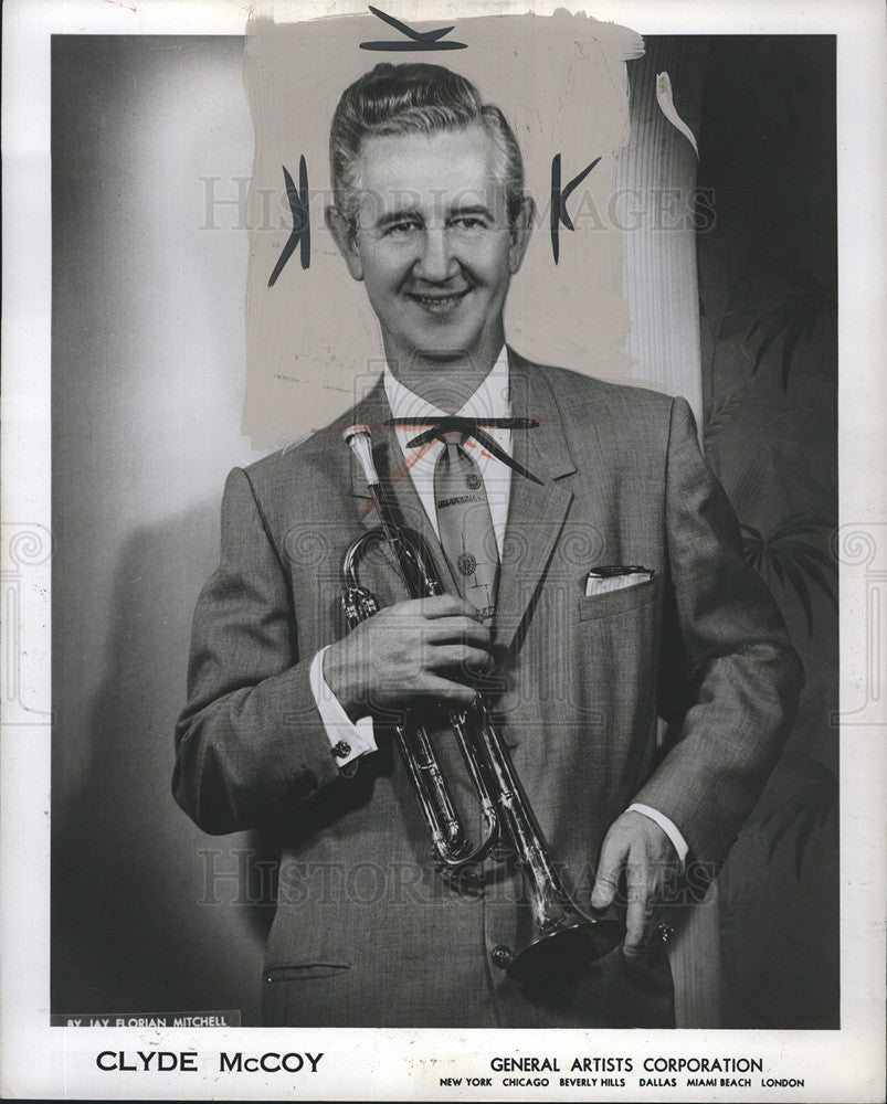 1961 Press Photo Clyde McCoy,musician - Historic Images