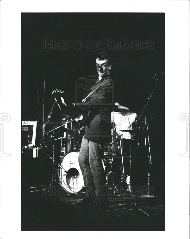 Press Photo Elvis Costello - Historic Images