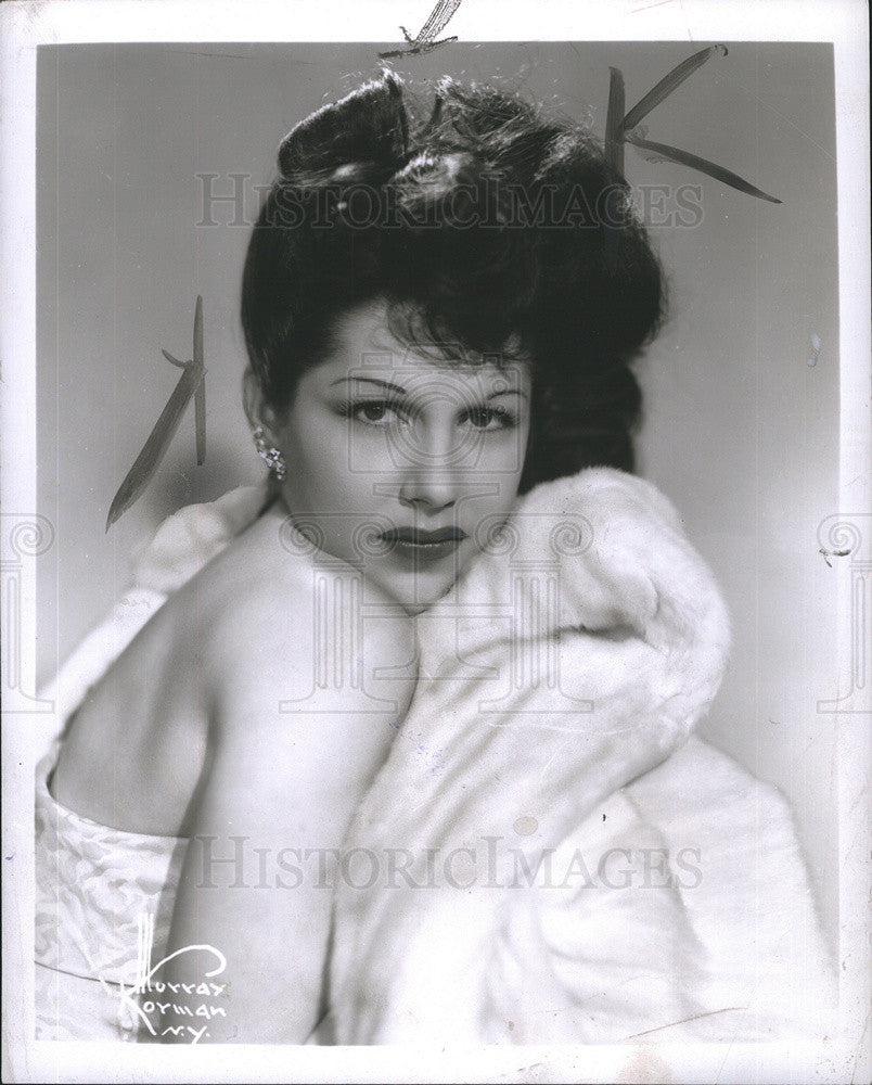 1948 Press Photo Singer Judy Gershwin Arthur - Historic Images