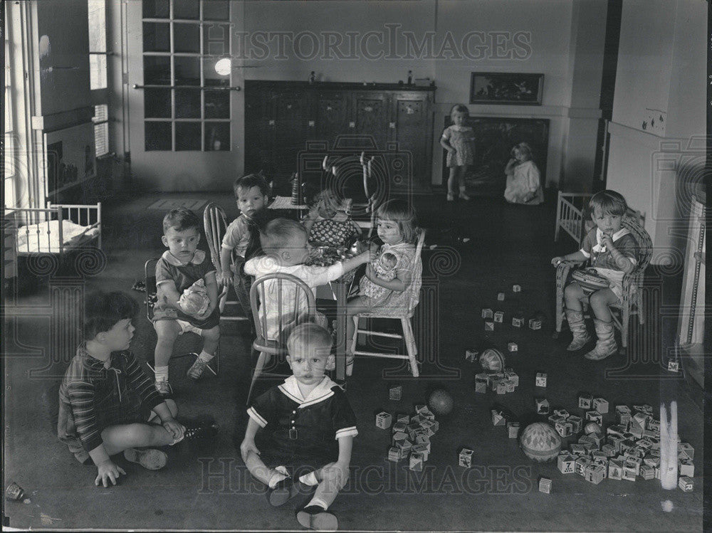 1938 Press Photo Margery Reed Mayo Day Nursery - Historic Images