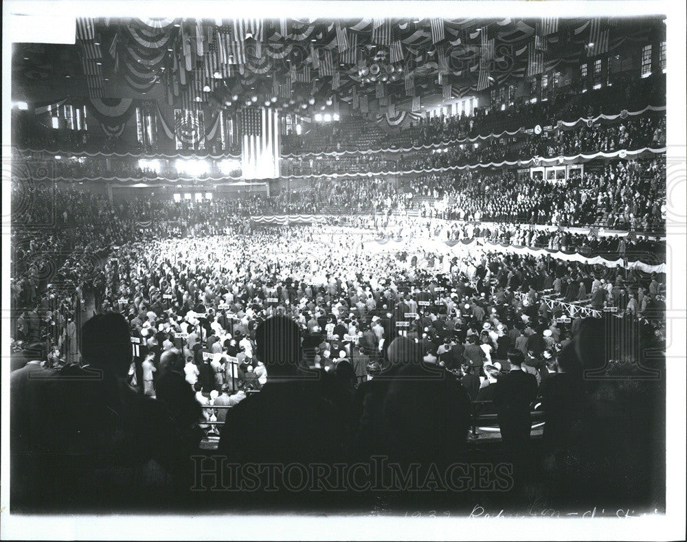 1932 Press Photo Republican National Convention, Chicago Stadium - Historic Images