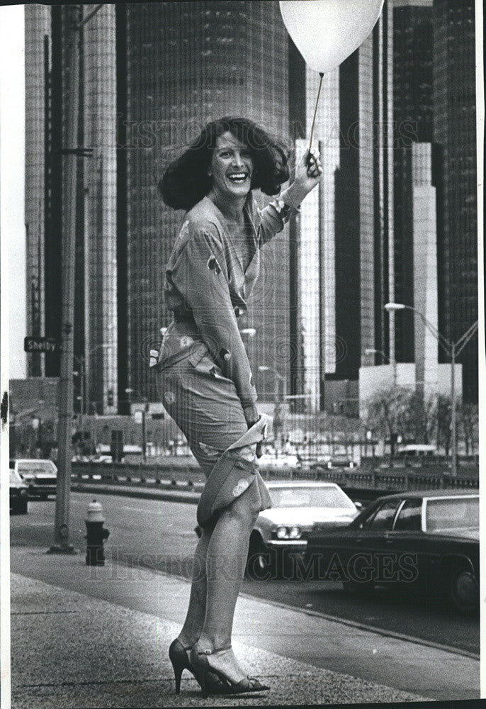 1980 Press Photo Emily Gail Bus. Exec. - Historic Images