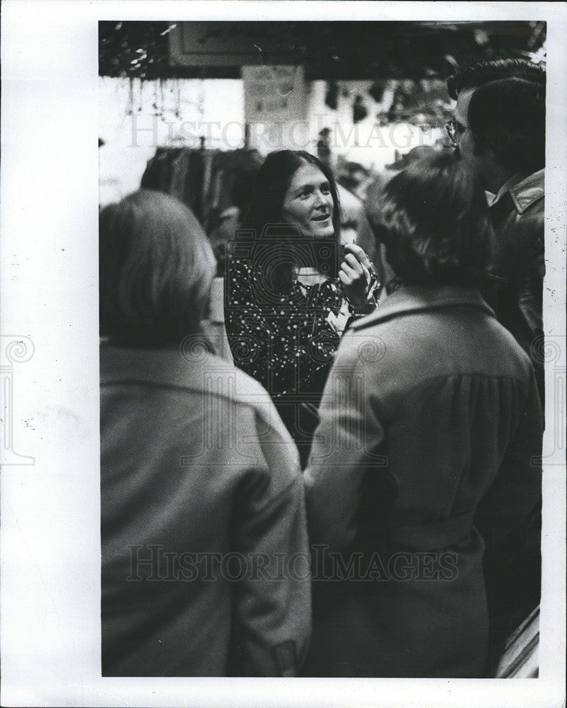 1977 Press Photo Emily Gail of Emily&#39;s - Historic Images