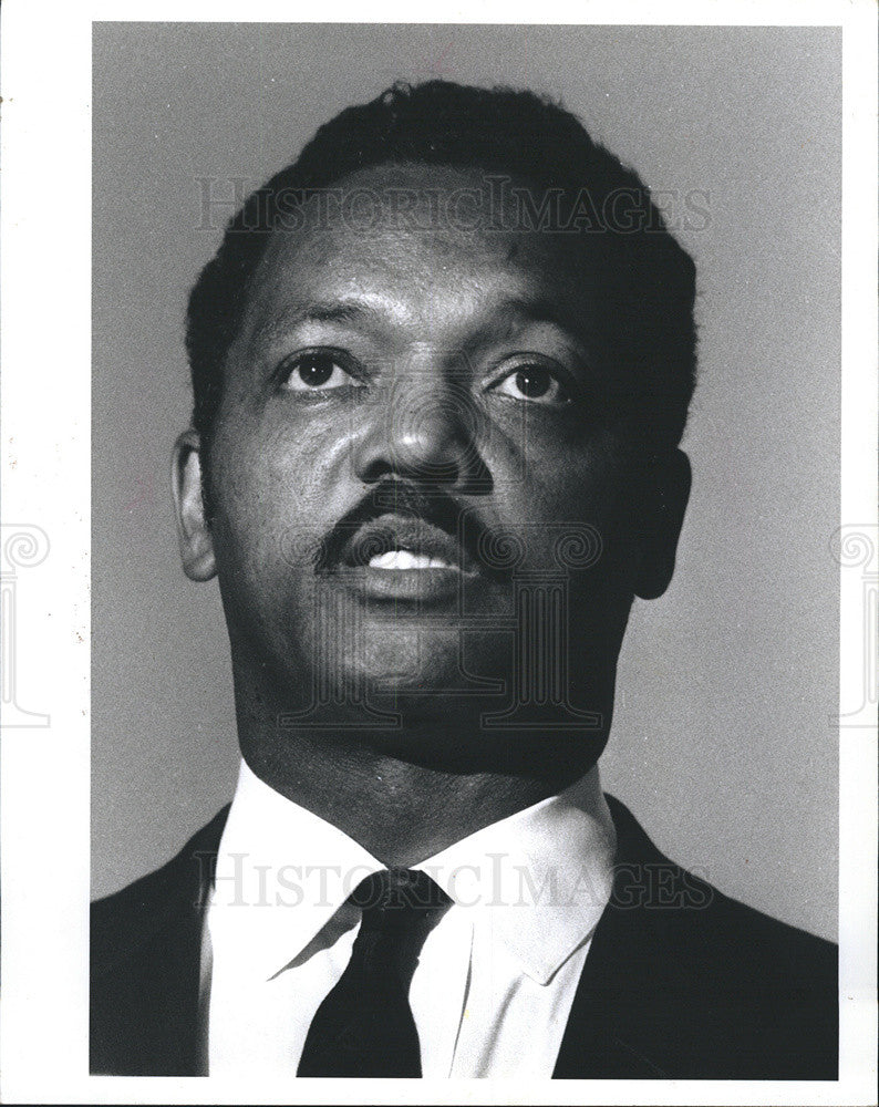 1990 Press Photo Rev. Jesse Jackson - Historic Images