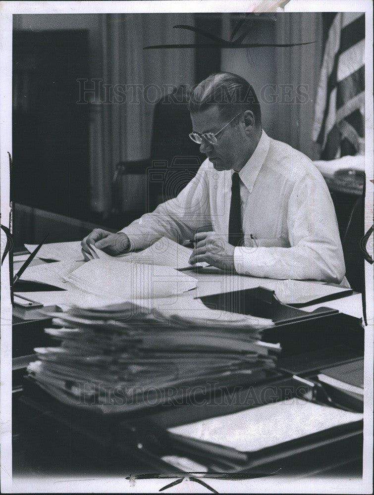 1962 Press Photo Sec. of Defense, Robert McNamara - Historic Images