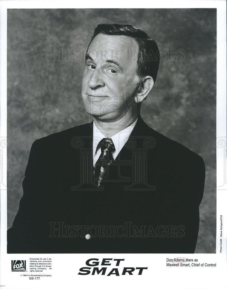 1994 Press Photo Don Adams in &quot;Get Smart&quot; - Historic Images