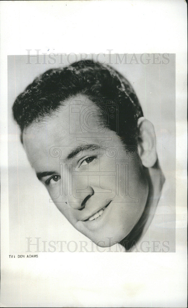 Press Photo Don Adams, Buffalo Braves, NBA - orc09985 - Historic Images