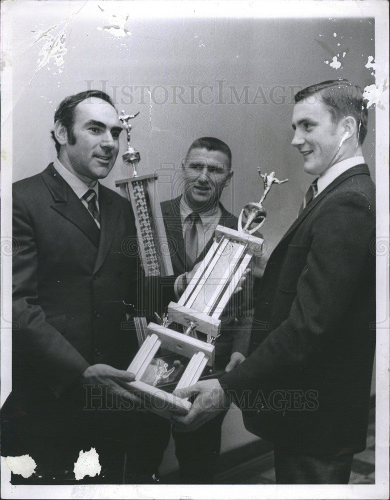 1969 Press Photo Atty Bob Woolf,Paul Corsollo &amp; Dave Brown - Historic Images