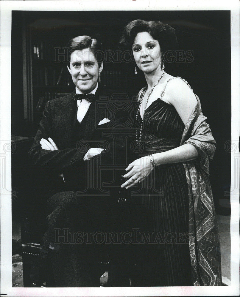 1981 Press Photo Hallmark Hall of Fame PBS Jane Alexander Woman of Letters - Historic Images