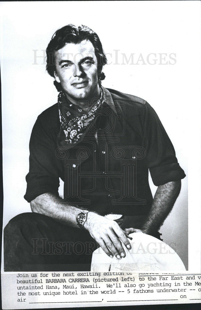 1987 Press Photo Actor Edward Albert - Historic Images