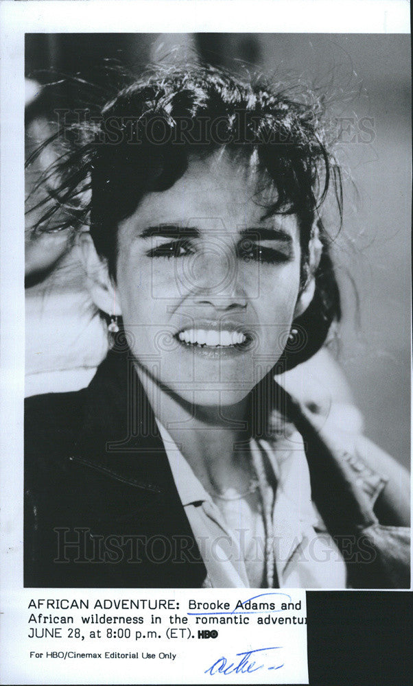 1987 Press Photo Actress Brooke Adams - Historic Images