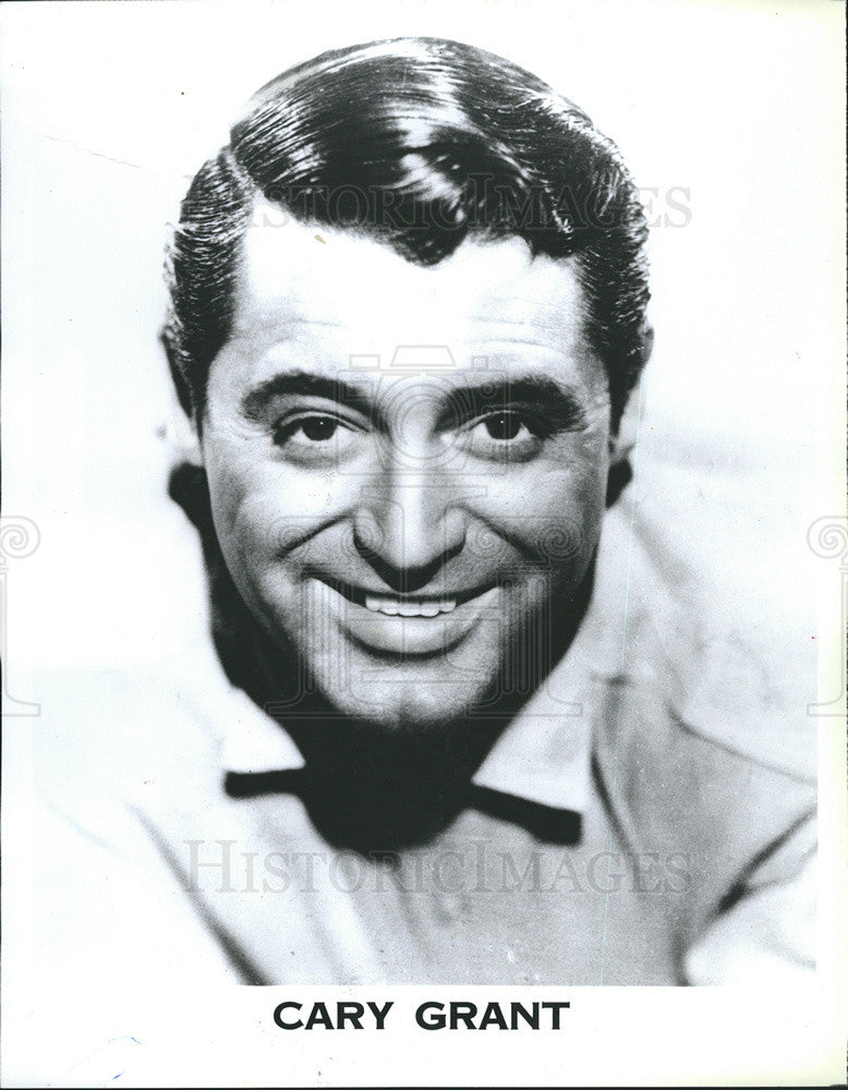 Press Photo Cary Grant English American Actor Archibald Leach - Historic Images