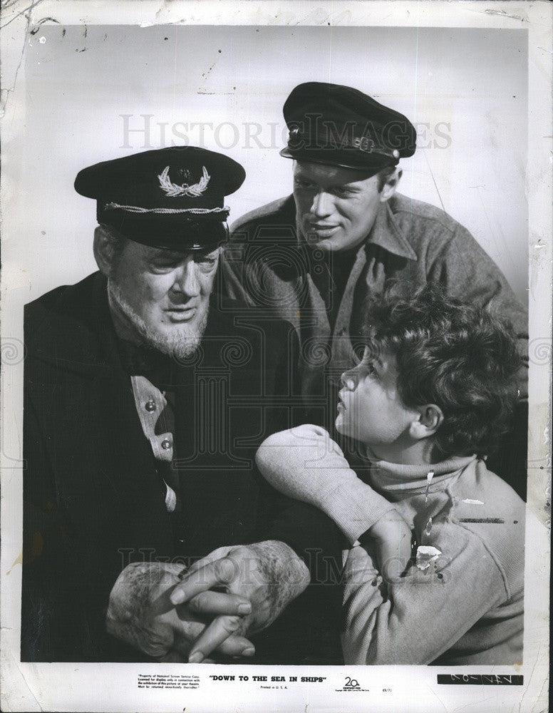 1949 Press Photo COPY Lionel Barrymore In &quot;Down To the Sea In Ships&quot; - Historic Images