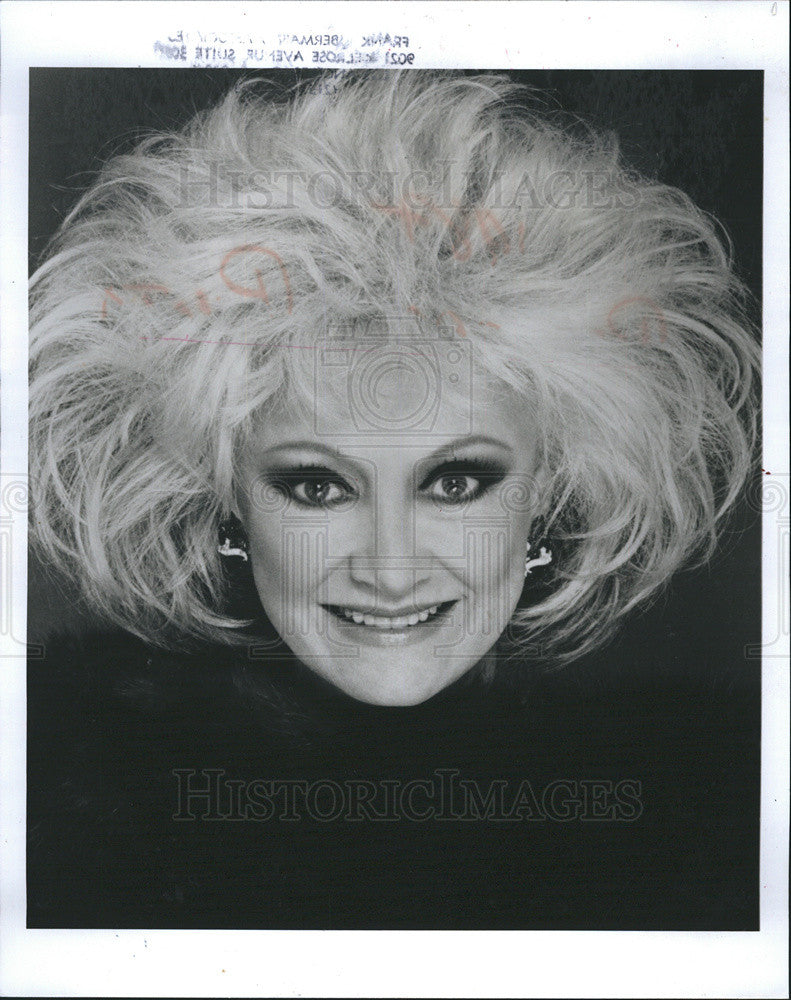 1993 Press Photo Phyllis Diller Created Stage Persona Of Wild-Haired, Eccentric - Historic Images