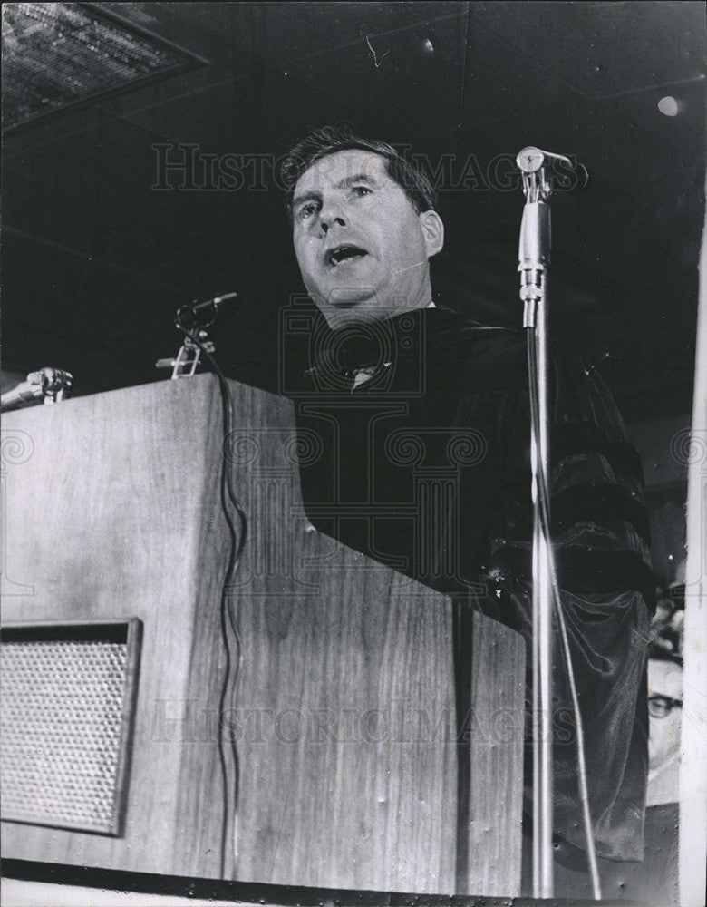 1968 Press Photo Welsey Powell New Hampshire Governor - Historic Images