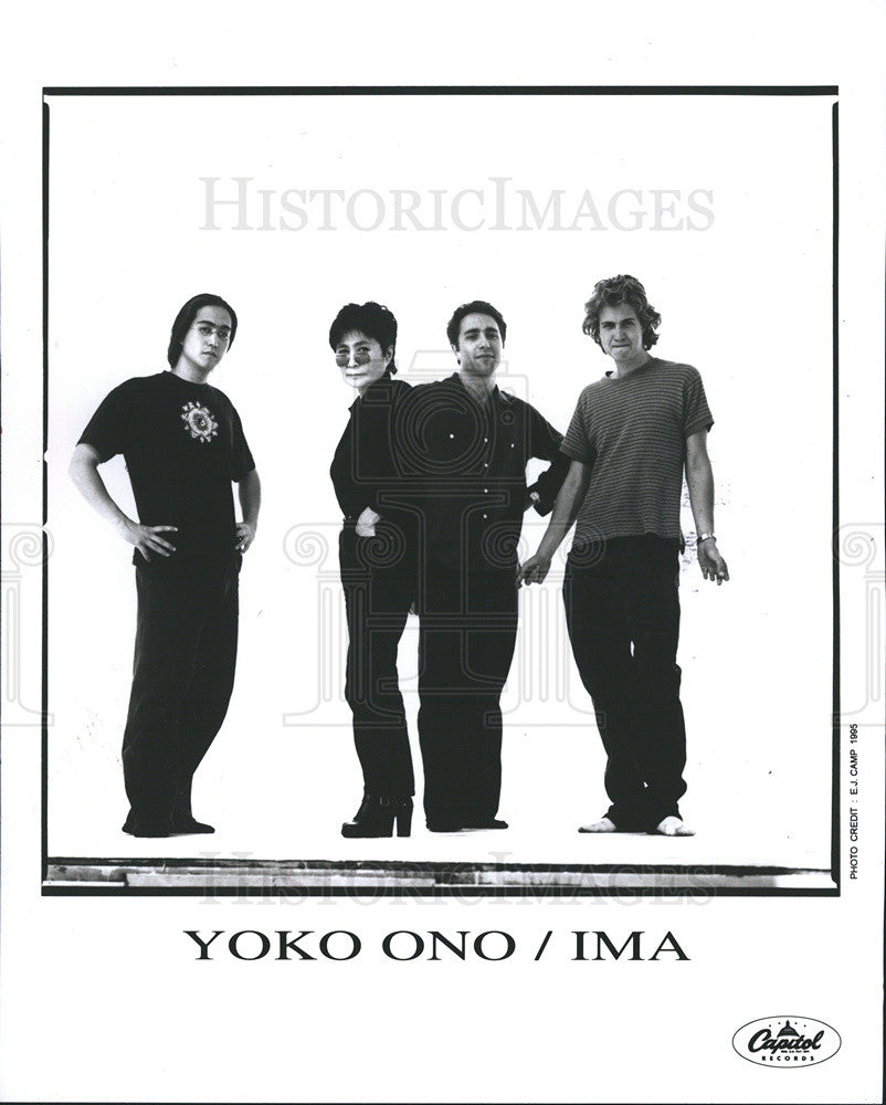 1995 Press Photo Yoko Ono/ Ima - Historic Images