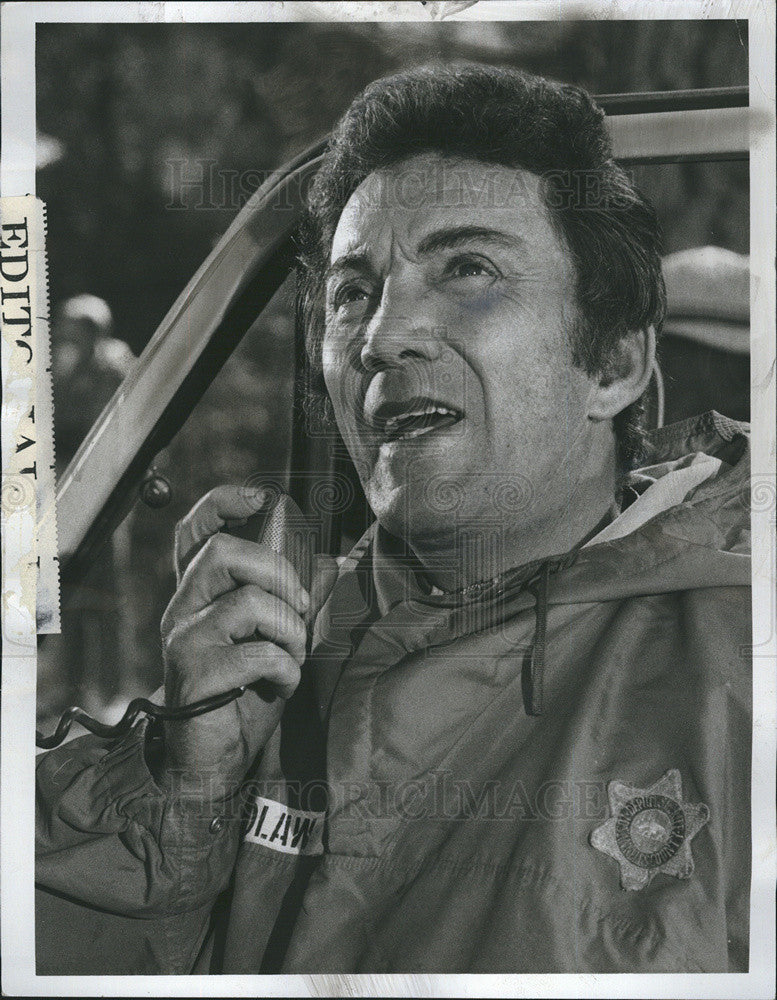 1973 Press Photo Cameron Mitchell stars in NBC&#39;s &quot;Escape.&quot; - Historic Images