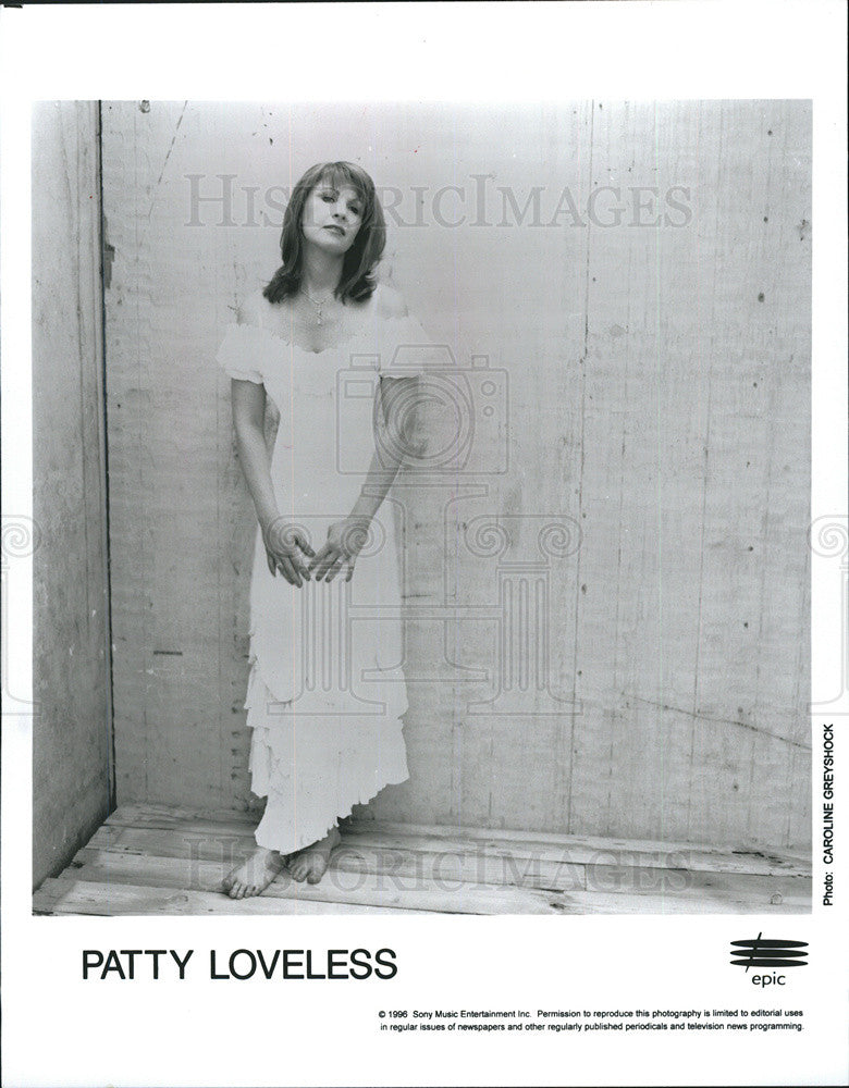 1996 Press Photo Recording artist Patty Loveless - Historic Images