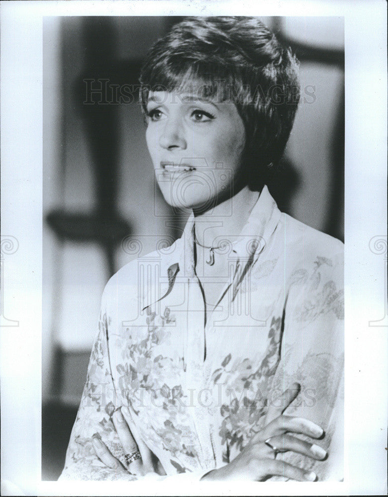 Press Photo Actress/singer Julie Andrews - Historic Images