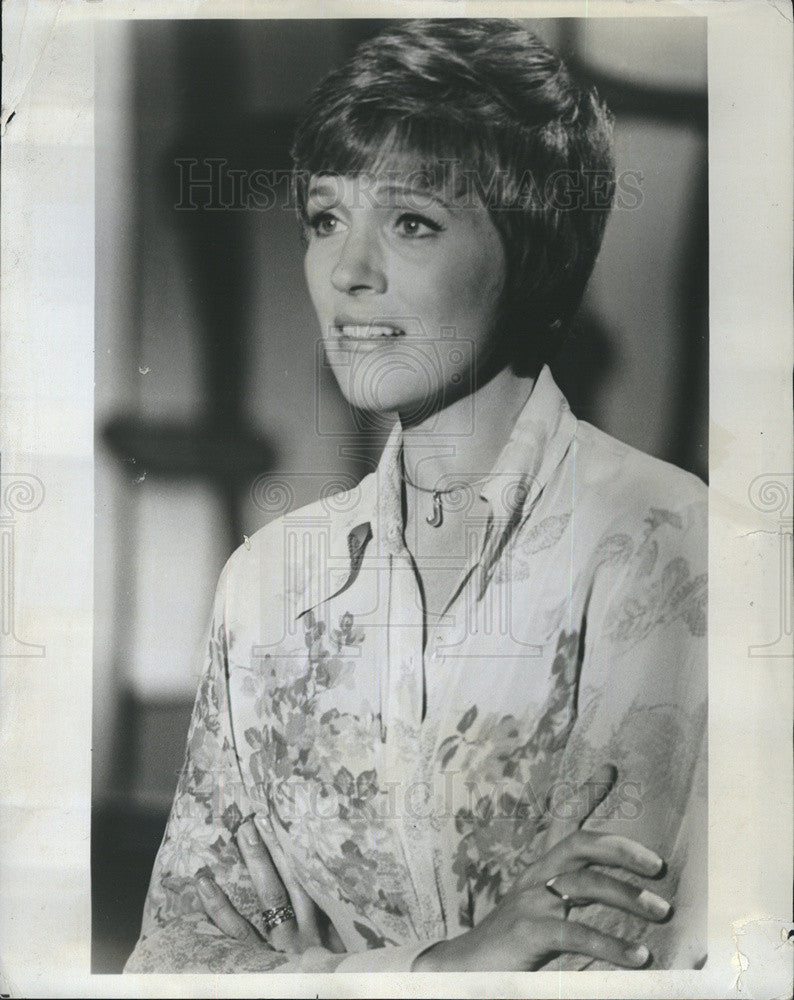 Press Photo Actress/singer Julie Andrews - Historic Images