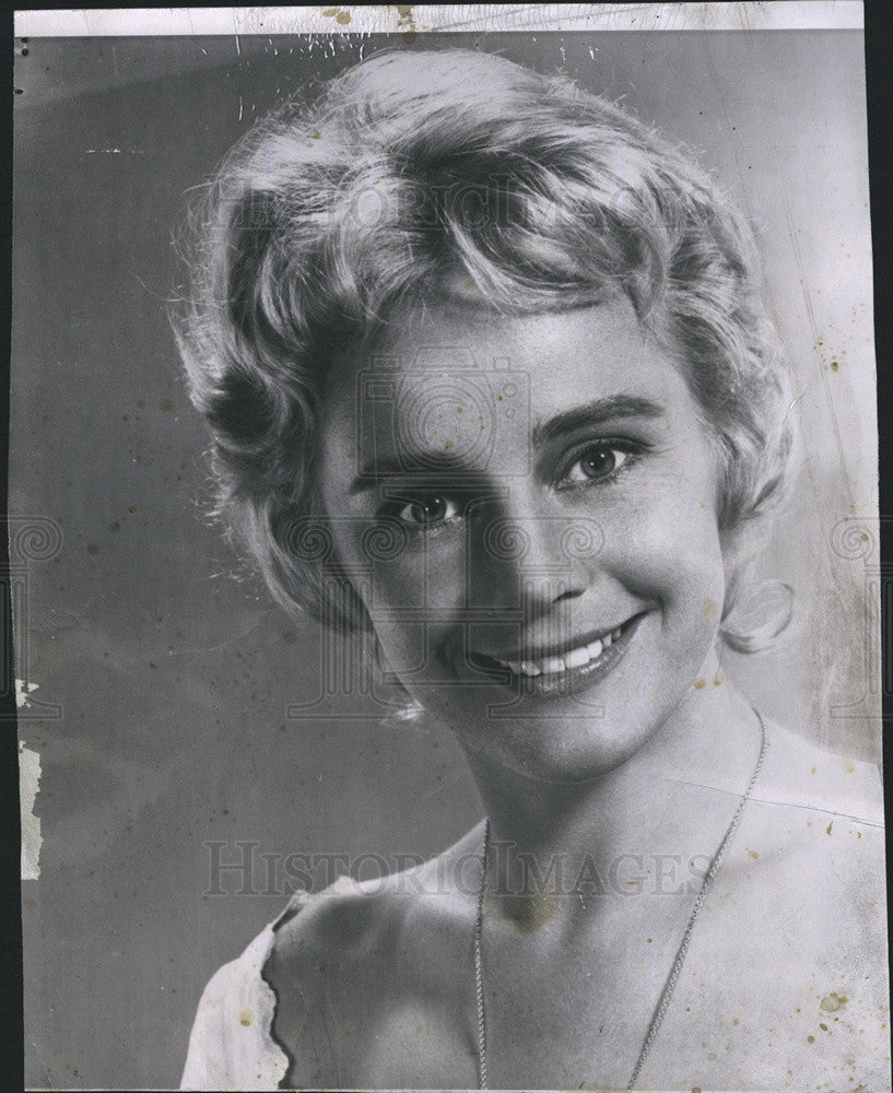 1958 Press Photo Actress Marie Schell - Historic Images