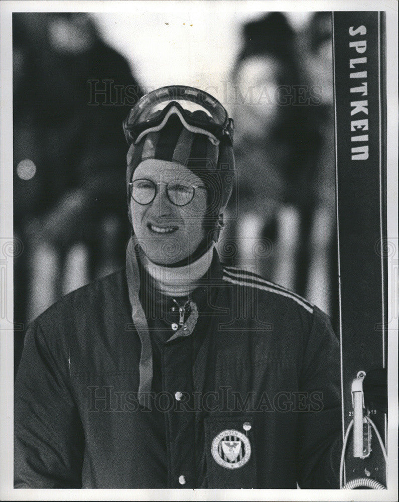 1972 Press Photo William Nordeman Of Sweden On Norge Ski Kill In Cary IL - Historic Images