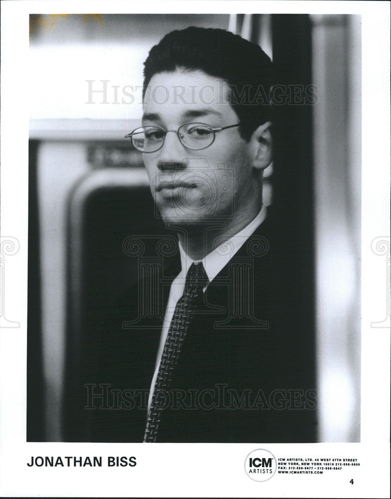 Press Photo Pianist Jonathan Biss - Historic Images