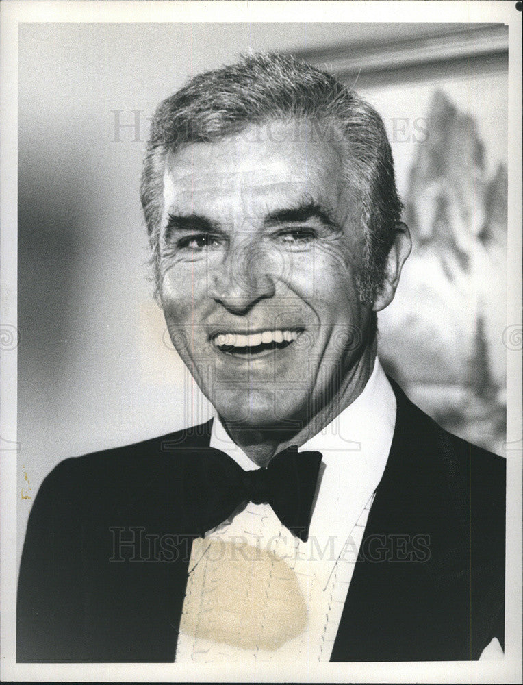 1980 Press Photo Actor Fernando Lamas - Historic Images