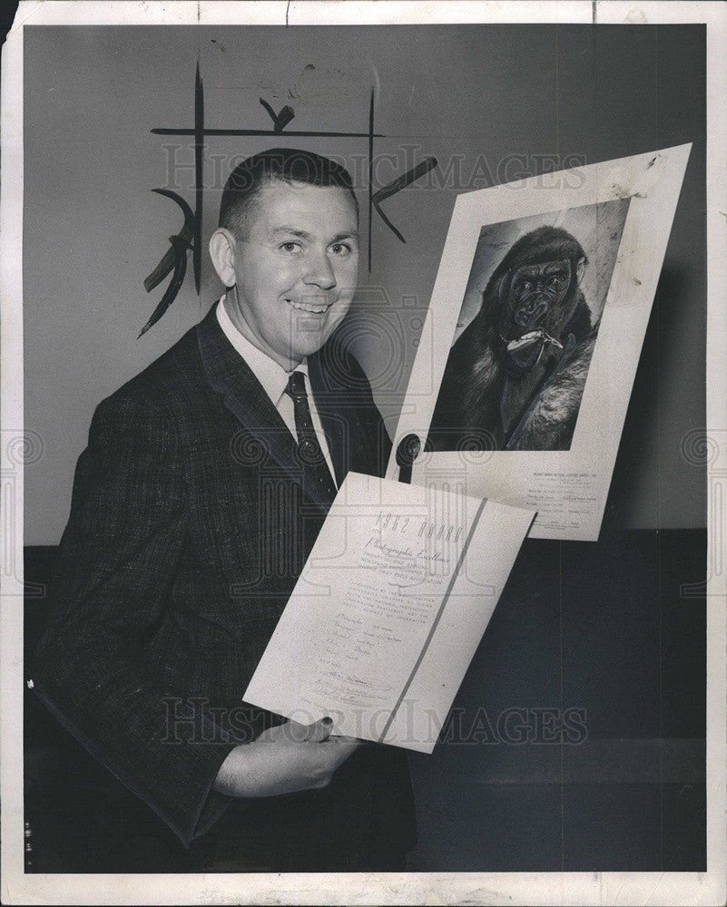 1962 Press Photo Jack Lenahan,Sun Times photographer - Historic Images