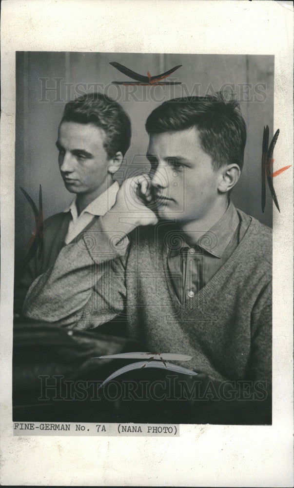 1961 Press Photo University Of Cologne Students - Historic Images