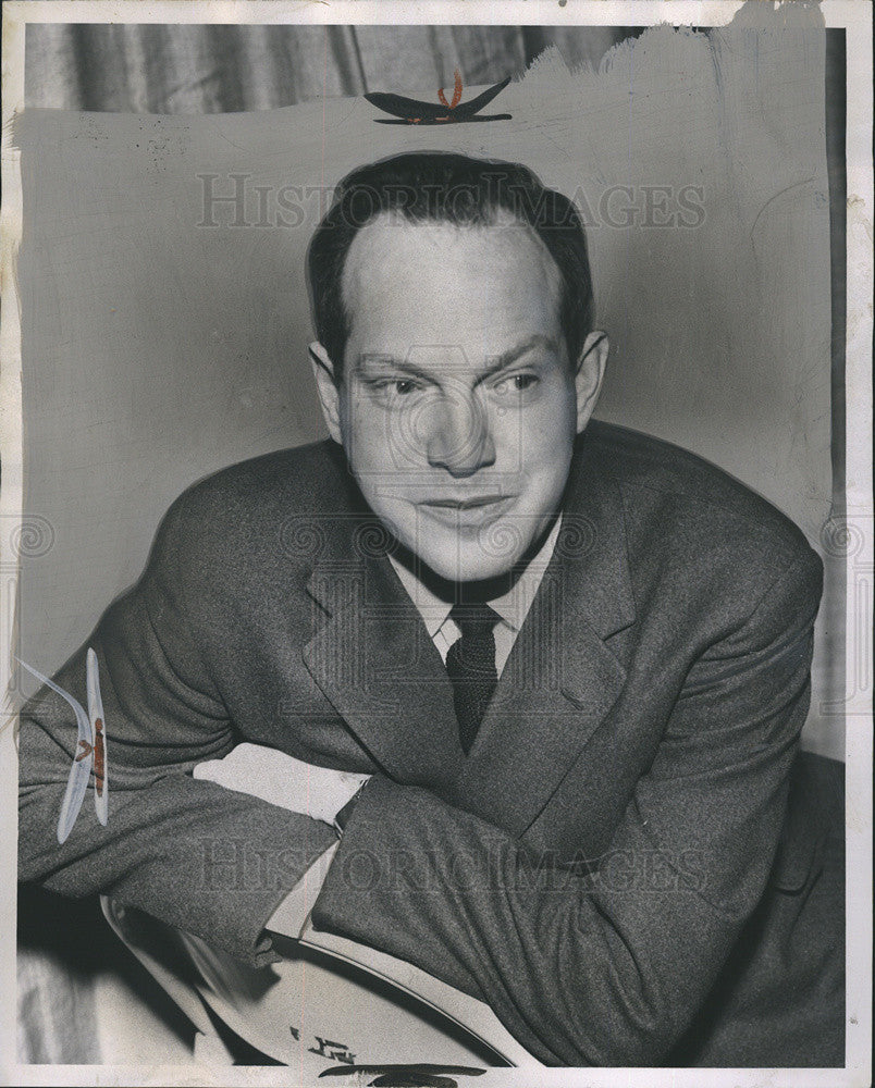 1958 Press Photo Prince Constantine Bavaria Germany - Historic Images