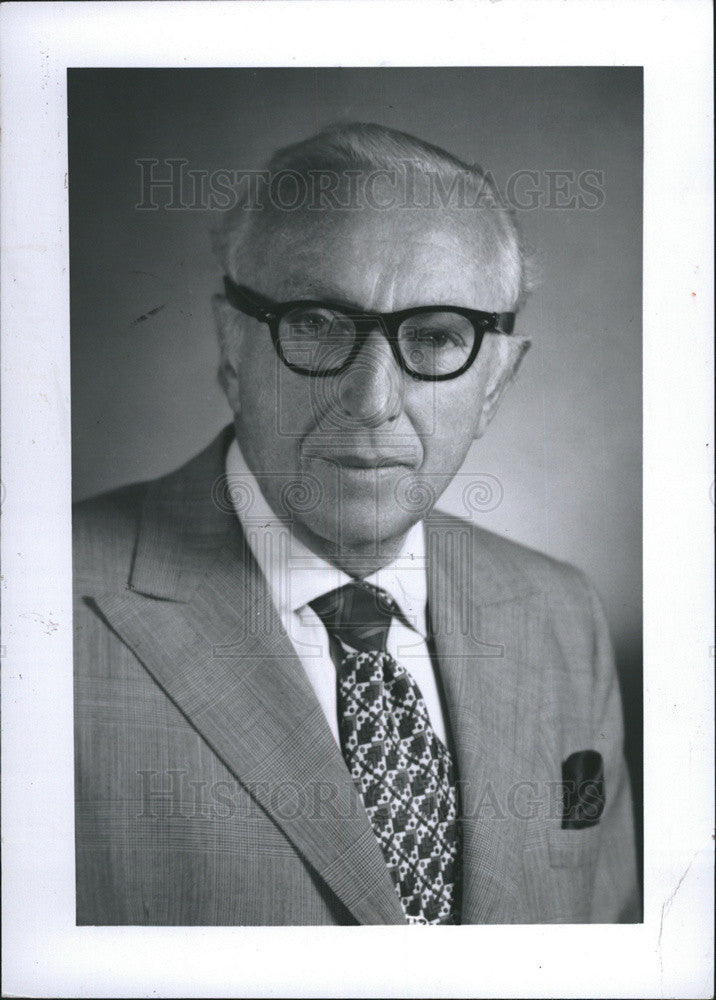 1980 Press Photo Aaron Gershenson Died On This Day - Historic Images