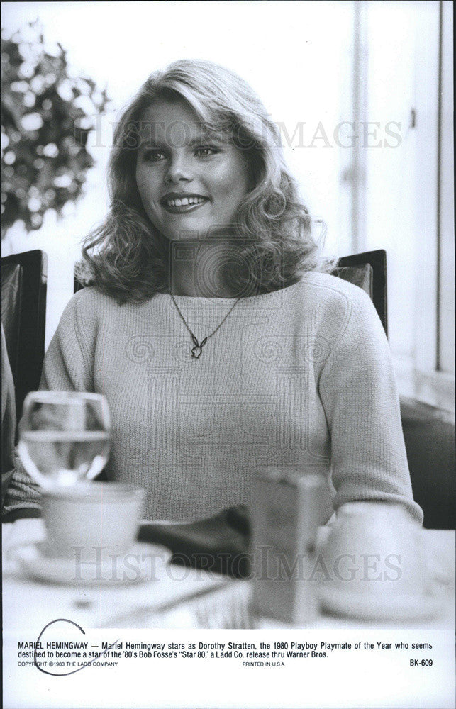 Mariel Hemingway Actress Star 80 Movie Film 1983 Vintage Press Photo ...