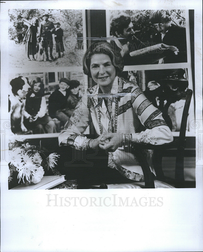 1977 Press Photo Ingrid Bergman, actress. - Historic Images