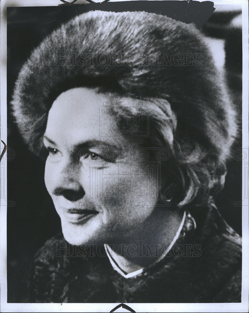 1972 Press Photo  Ingrid Bergman, actress. - Historic Images