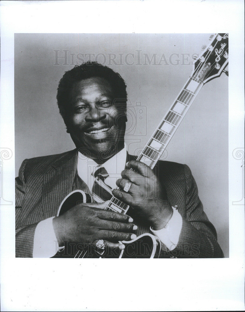 1995 Press Photo BB King - Historic Images